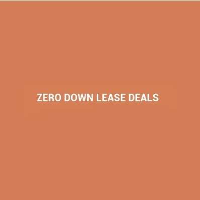 Zero Down Lease Deals