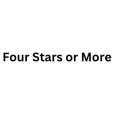 Four Stars or More