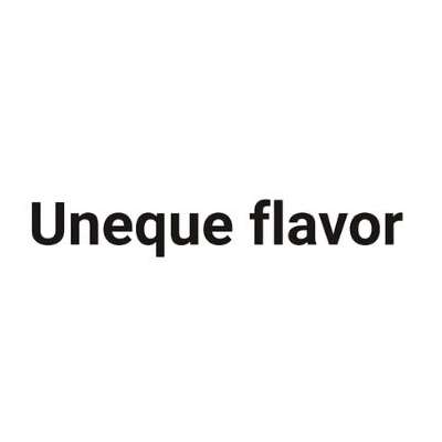 Uneque flavor